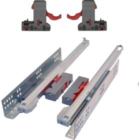 Resim Samet Push Open 30 cm Kısmi Açılım Çekmece Rayı 