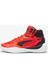 Resim Puma Playmaker Mid Erkek Basketbol Ayakkabı 377902-12 Kırmızı 