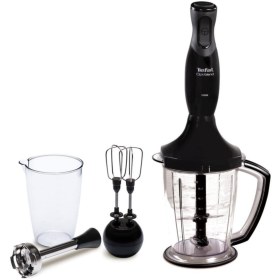 Resim Tefal HB1748TR Optiblend 1000 Watt 1,5 L Siyah El Blender Seti 