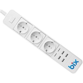 Resim Bp-01 Yüksek Akım Korumalı Hızlı Şarj Özellikli 4 Usb Bağlantı Noktası 3'lü Priz Paneli Amazon Alexa & Google Home Uyumlu Uzaktan Kontrol, Sesli Komut Özellikli Ev, Ofis İçin Akıllı Priz 1 
