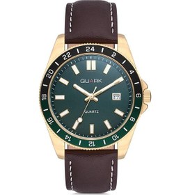 Resim Quark QC-420GL-3A5 Klasik Analog Erkek Kol Saati 