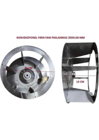 Resim Isıkar Konveksiyonel Fırın Fanı Paslanmaz 350X130 mm 