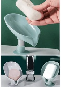 Resim Lotus Yaprağı Görünümlü Banyo Mutfak Jakuzi Su Giderli Sabunluk 