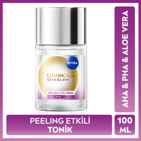 Resim Nivea Luminous630 Skin Glow Peeling Etkili Tonik 100 ml 