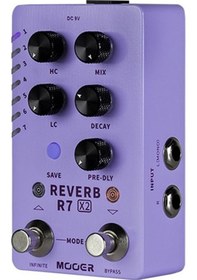 Resim Mooer R7 X2 Stereo Reverb Pedalı M723 