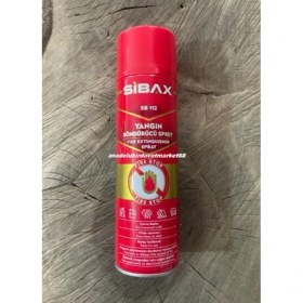 Resim Sibax Pro Araç Yangın Söndürme Spreyi Yangın Söndürücü Sprey 600ML 