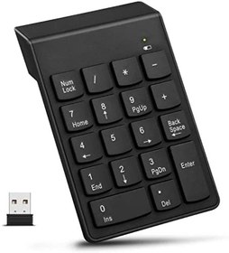 Resim PrimeX Plus PX-1510K Siyah Usb Kablosuz Numerik Klavye Keypad 