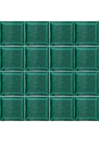 Resim Armada Çini 12.5x12.5 Cm Metro Yeşil Çini Seramik Karo 