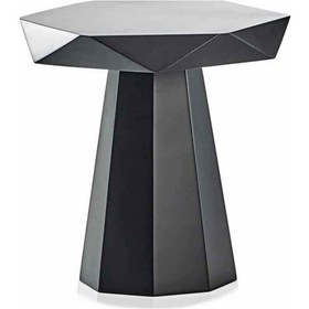 Resim Ahşap Mantar Sehpa 3 Lü Siyah Masif Doğal Zigon Ve Fiskos Siyah 