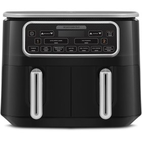 Resim Karaca Air Pro Cook Duo Tandır XXXL Airfryer Black Silver 8L 