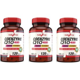 Resim Koenzim Coenzyme Q10 200 Mg 120 Tablet X 3 Kutu 