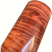 Resim Cloud011 Orıno Yüksek Parlak Ahşap Desenli Vinyl Kaplama Rosewood B 118x50cm 