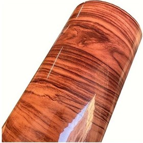 Resim Cloud011 Orıno Yüksek Parlak Ahşap Desenli Vinyl Kaplama Rosewood B 118x50cm 