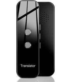 Resim Chunmu Gerçek Zamanlı Iki Yönlü - 137 Dil Tercüman Cihazı - Siyah 
