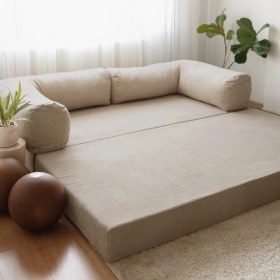 Resim Evodeko Nook Yataklı Minder Kanepe - Daybed 
