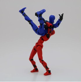 Resim Flexilab Creative Eklemli Renkli Aksiyon Figürü - 13.3 cm - Stop Motion, Oyun İçin Pozlanabilir Oyuncak Stant Hediye 