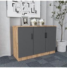 Resim Bubble 5'li Ofis Takımı Model 5 Çam Füme 