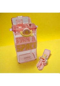 Resim Shotay Su Matarası Space Tritan Pembe 500ml 