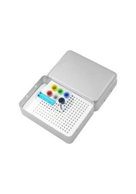 Resim 180 Delikli Diş Otoklav Frez Sterilizasyon Kutusu C 