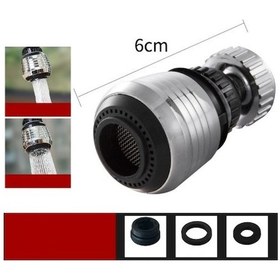 Resim River World Musluk Başlığı 2 Modlu Kısa Su Tasarruflu 