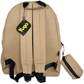 Resim Yuga Kanvas Sırt Çantası Bej 