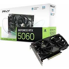 Resim PNY Dual GeForce RTX 5060 8 GB GDDR7 128 Bit HDMI/DP Ekran Kartı 