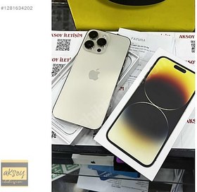 Resim Apple iPhone 14 Pro Max İkinci El TR | 128 GB | Altın 