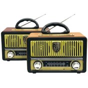 Resim Everton Rt-863bt Usb/sd/fm/bluetooth Destekli Kumandalı Nostaljik Radyo 