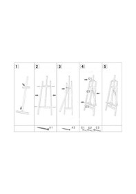 Resim Naturel Şovale 172 Cm Kayın Ağacı Demonte 