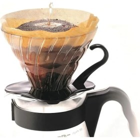 Resim V60 02 Dripper (Siyah Cam) 