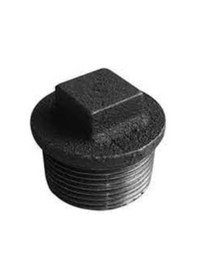 Resim Fitings - Körtapa Siyah 1 1/2" 