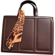 Resim Fularlı Model Lüks El ve Omuz Kadın Çanta 