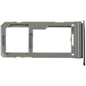 Resim Samsung Uyumlu Galaxy S8 Plus G955 Sim Kart Tepsisi Gümüş 