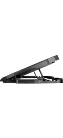 Resim Mcreative AD-RX34 X-Frame Siyah 4 Fanlı 9-17 Inç Notebook Soğutucu Stand 