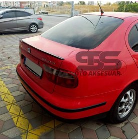 Resim Sts Oto Aksesuar Seat Toledo Bagaj Üstü Spoiler Bagaj Çıtası Piano Black (Parlak Siyah) 