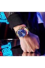 Resim Lige Lüks Erkek Kol Saati Çelik Kasa Şık Tasarım 