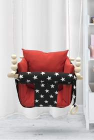 Resim Genel Markalar Siyah Yıldız Kırmızı Kombin Dream Swing Salıncak 