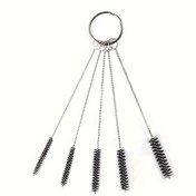Resim 5 parça/set, Tütün Boruları için Naylon Temizleme Fırçası, Çok Fonksiyonlu ve Çok Boyutlu Temizleme Fırçası, Pipet Fırçası, Boru Temizleme Fırçası, Boşluk Fırçası, Temizlik Malzemeleri, Ev Aletleri, Noel Hediyeleri, Noel Malzemeleri, Noel Parti Malzemeleri 