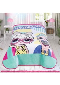 Resim Taç Lisanslı Battaniye Lol Surprise Tek Kişilik 