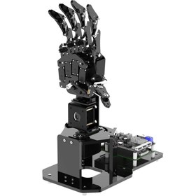 Resim Hiwonder uHandPi Raspberry Pi Robotik El AI Görüş Python Programlama Sağ El 