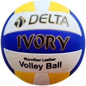 Resim Ivory El Dikişli 5 Numara Voleybol Topu Çok Renkli 