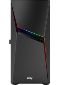 Resim İzoly Riva Ryzen 5 3600 8 GB 512 GB M.2 SSD GTX1650 Free Dos Masaüstü Oyuncu Bilgisayarı 
