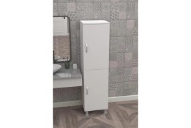 Resim Lidyahan Store Mobilya Çok Amaçlı Kapaklı Raflı Mutfak Balkon Kiler Banyo Erzak Dolabı 