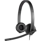 Resim logitech H570E Stereo 981-000575 USB Kablolu Kulaklık 