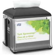 Resim Tork Xpressnap Snack Masaüstü Peçete Dispenseri Siyah (272808) 