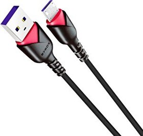 Resim Syrox C91 2 A 110 CM Siyah Micro Data ve Şarj Kablosu 