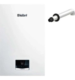 Resim Vaillant Ecotec Intro 24 kW Tam Yoğuşmalı Kombi Hermetik Baca ile Enerji Tasarruflu Isıtma 