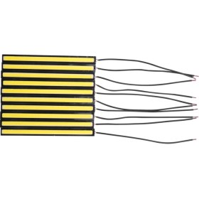 Resim Mystique 10X 12V Su Geçirmez Drl LED Şerit Işıklar Çubuklar Kamp Karavan Tekne Araba Koçanı-Beyaz (Yurt Dışından) 