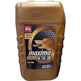 Resim Petrol Ofisi Maxima FM 5W-30 10.5 Litre Motor Yağı ( Üretim Yılı :2023 ) 