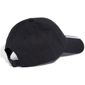 Resim Adidas 3 Stripes New Logo Baseball Siyah Şapka Siyah 